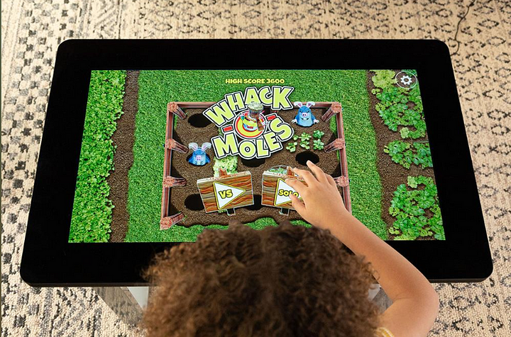 Interactive Touchscreen Game Table – 32" Smart Family Entertainment Center