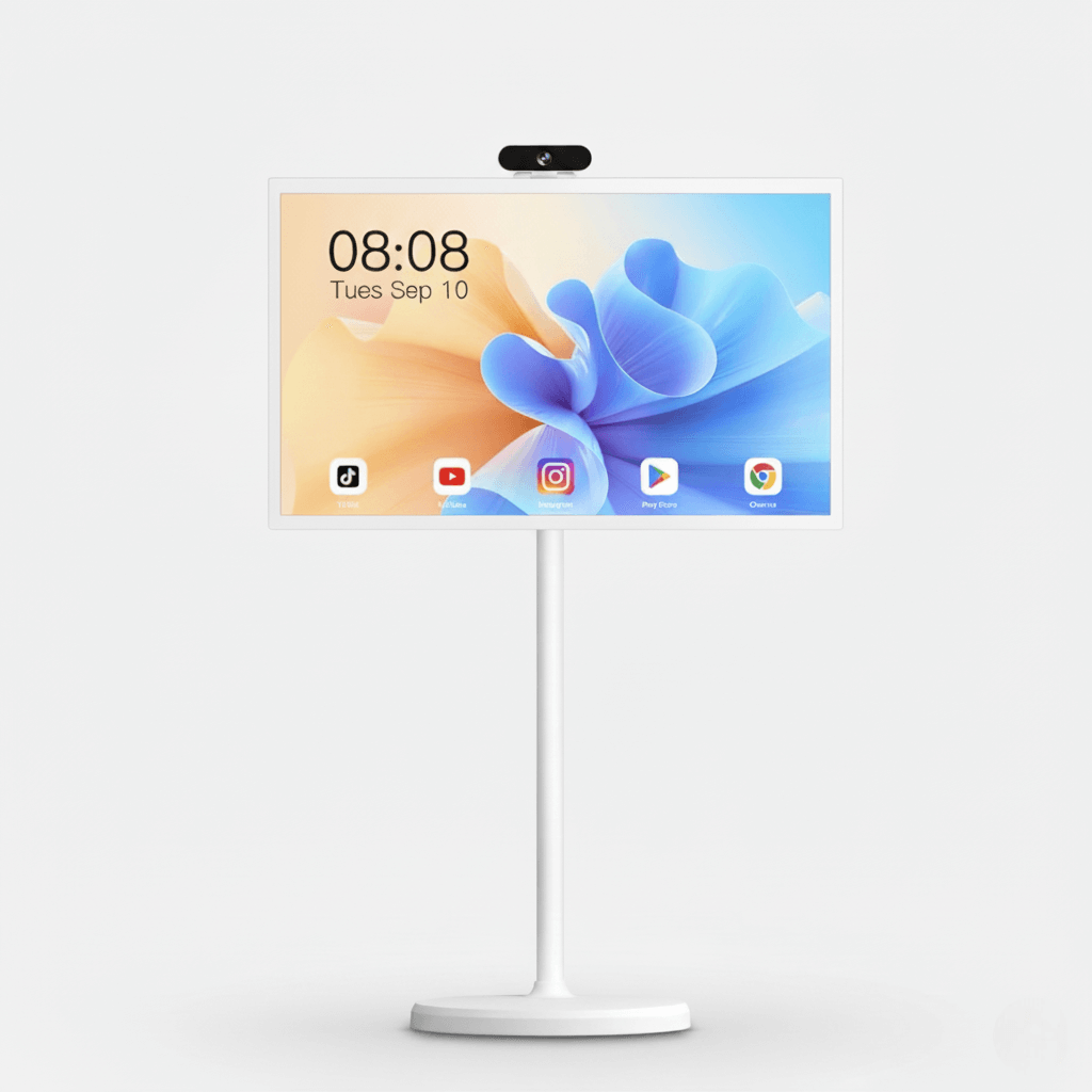 4K Portable Smart TV with Rotating Touchscreen & Android TV