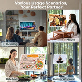 4K Portable Smart TV with Rotating Touchscreen & Android TV